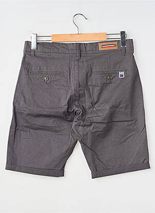 Bermuda coupe droite gris MAISON BLAGGIO homme