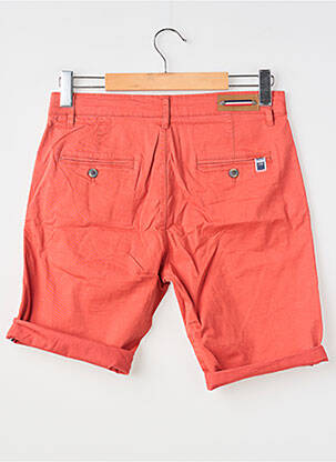 Bermuda coupe droite orange MAISON BLAGGIO homme