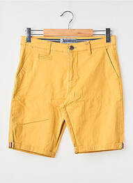 Bermuda coupe droite jaune MAISON BLAGGIO homme