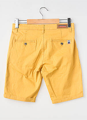 Bermuda coupe droite jaune MAISON BLAGGIO homme