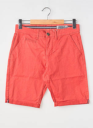 Bermuda coupe droite orange fonce MAISON BLAGGIO homme