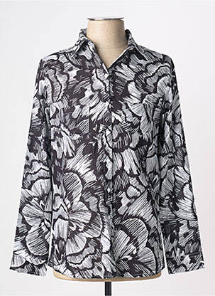 Chemisier noir TERRE ROUGE femme