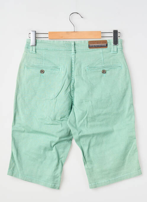 Bermuda coupe droite vert RITCHIE homme