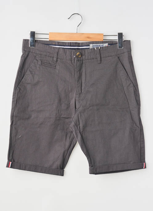 Bermuda coupe droite gris MAISON BLAGGIO homme