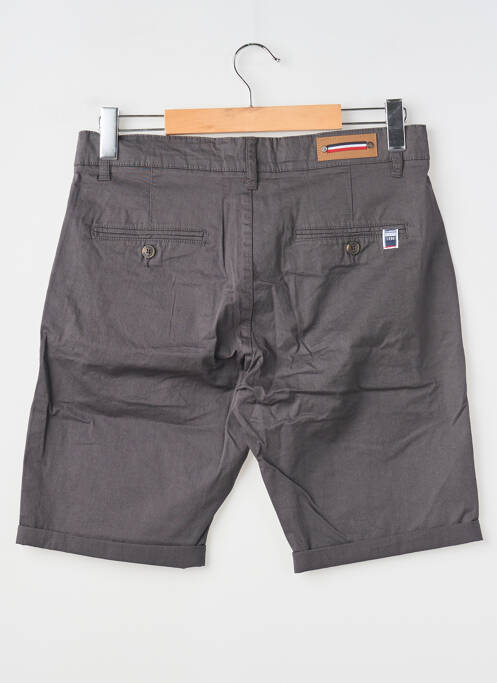 Bermuda coupe droite gris MAISON BLAGGIO homme