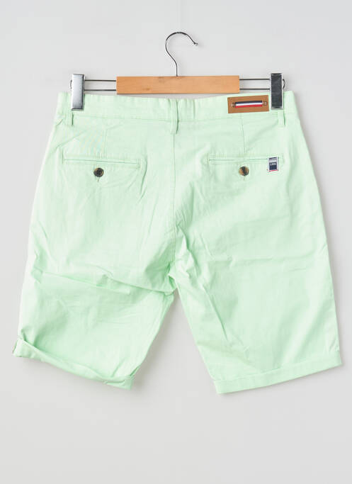 Bermuda coupe droite vert clair MAISON BLAGGIO homme