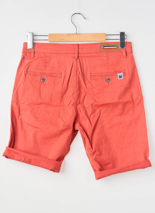 Bermuda coupe droite orange MAISON BLAGGIO homme