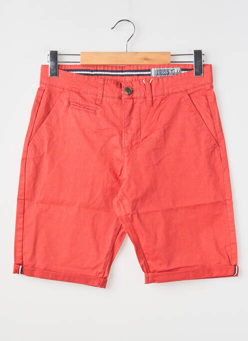 Bermuda coupe droite orange fonce MAISON BLAGGIO homme