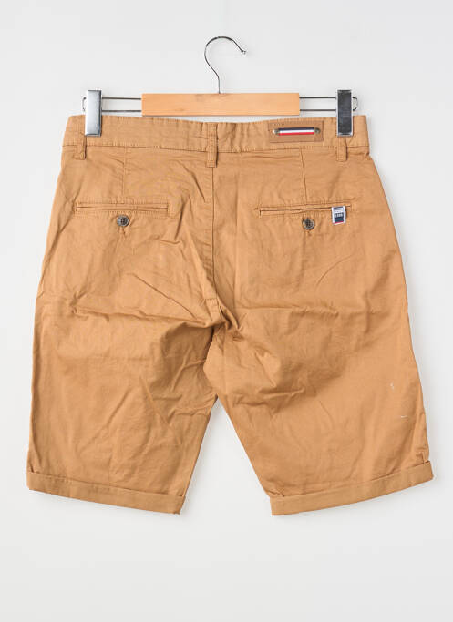 Bermuda coupe droite marron MAISON BLAGGIO homme