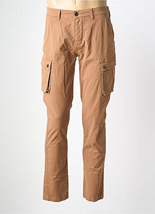 Pantalon cargo poches taille normale marron MAISON BLAGGIO homme