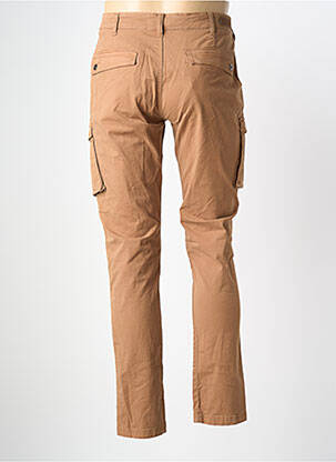 Pantalon cargo poches taille normale marron MAISON BLAGGIO homme