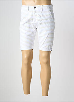Bermuda poches taille normale blanc MAISON BLAGGIO homme