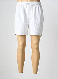 Bermuda taille élastique taille normale blanc RITCHIE homme