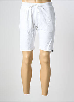Bermuda taille élastique taille normale blanc RITCHIE homme