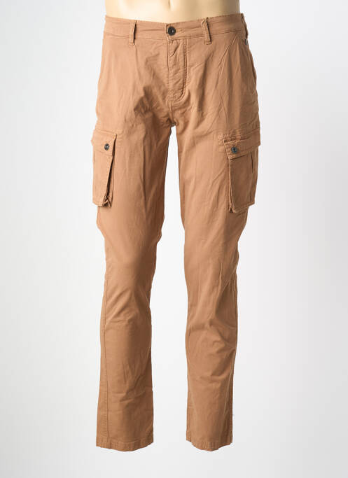 Pantalon cargo poches taille normale marron MAISON BLAGGIO homme