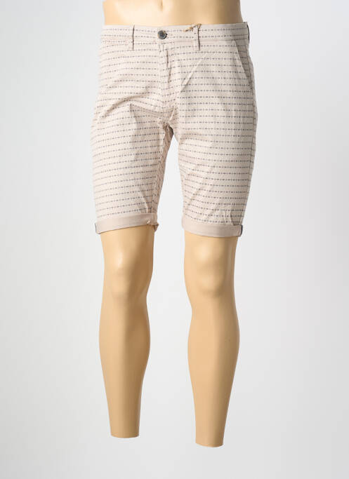 Bermuda poches taille normale beige MAISON BLAGGIO homme
