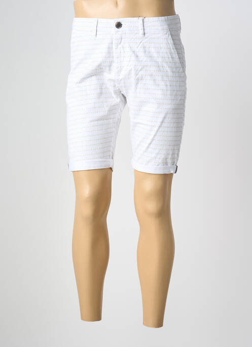 Bermuda poches taille normale blanc MAISON BLAGGIO homme