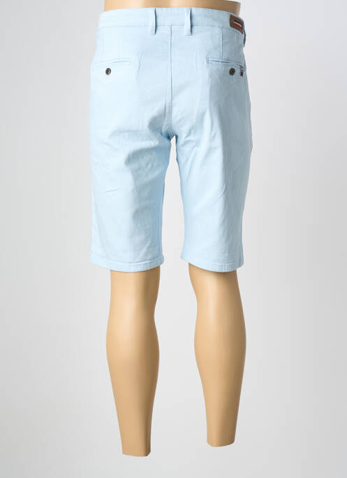 Bermuda coupe droite taille normale bleu MAISON BLAGGIO homme