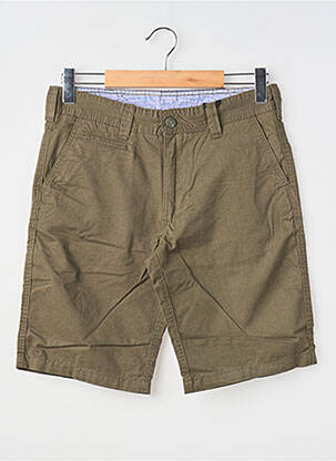 Bermuda coupe droite taille normale vert RITCHIE homme