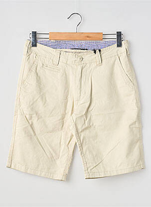 Bermuda coupe droite taille normale beige RITCHIE homme