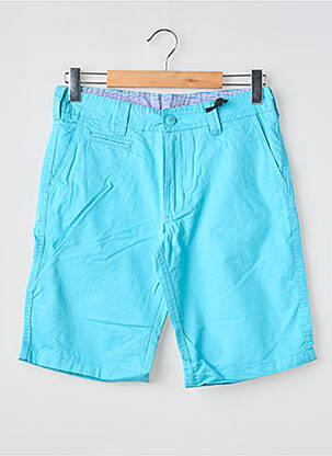 Bermuda coupe droite taille normale bleu RITCHIE homme