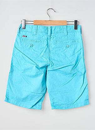 Bermuda coupe droite taille normale bleu RITCHIE homme