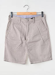 Bermuda coupe droite taille normale gris RITCHIE homme