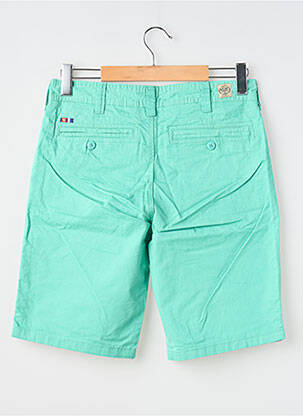 Bermuda coupe droite taille normale vert RITCHIE homme