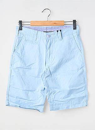 Bermuda coupe droite taille normale bleu clair RITCHIE homme