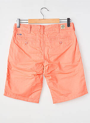 Bermuda coupe droite taille normale orange RITCHIE homme