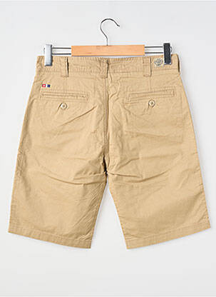 Bermuda coupe droite taille normale marron RITCHIE homme