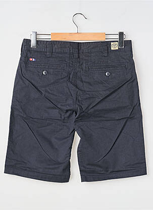 Bermuda coupe droite taille normale bleu fonce RITCHIE homme
