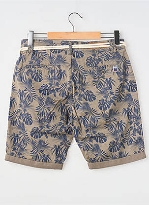 Bermuda coupe droite taille normale vert MAISON BLAGGIO homme