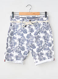 Bermuda coupe droite taille normale blanc MAISON BLAGGIO homme