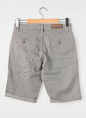 Bermuda coupe droite taille normale gris RITCHIE homme