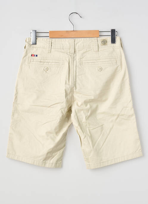 Bermuda coupe droite taille normale beige RITCHIE homme