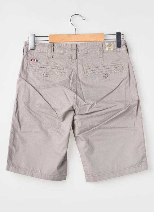 Bermuda coupe droite taille normale gris RITCHIE homme