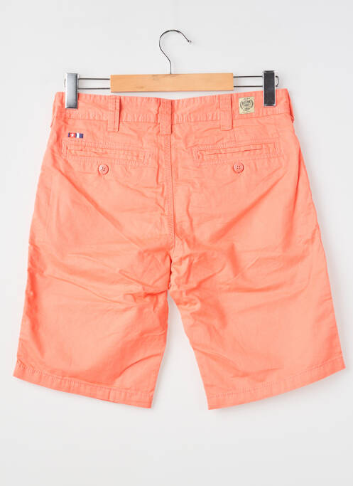 Bermuda coupe droite taille normale orange RITCHIE homme