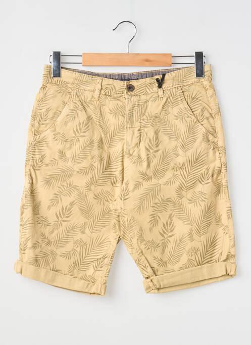 Bermuda coupe droite taille normale beige RITCHIE homme