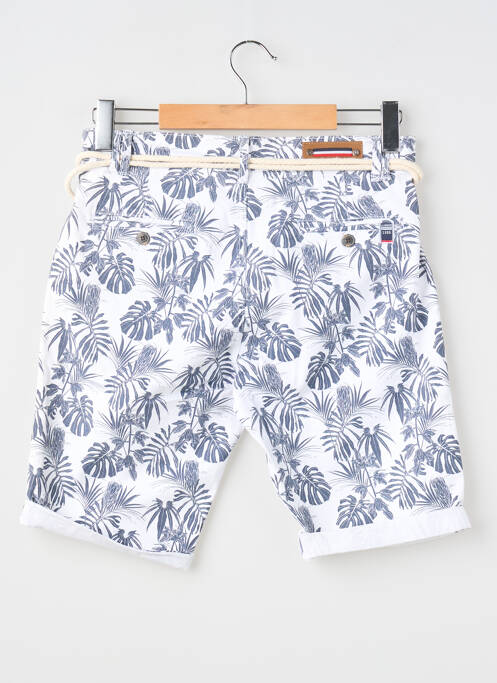 Bermuda coupe droite taille normale blanc MAISON BLAGGIO homme