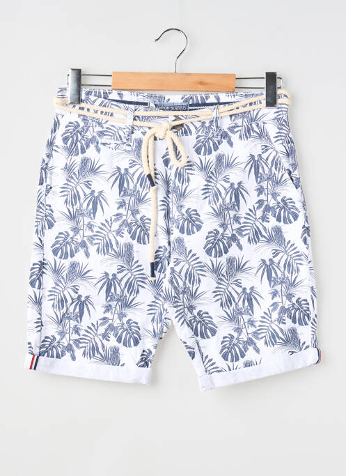 Bermuda coupe droite taille normale blanc MAISON BLAGGIO homme
