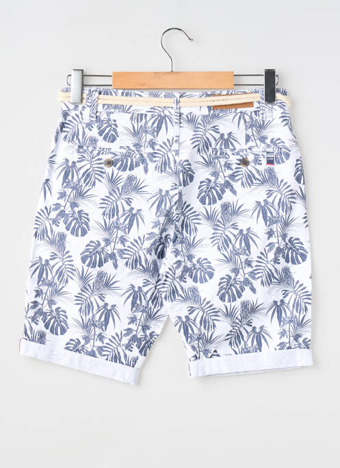 Bermuda coupe droite taille normale blanc MAISON BLAGGIO homme