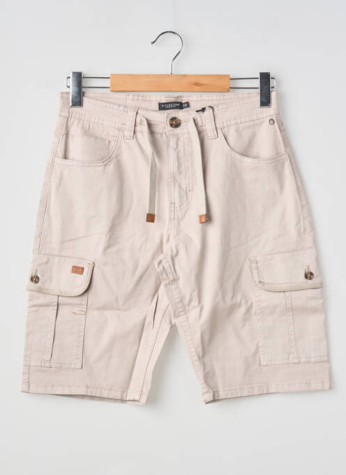 Bermuda coupe droite taille normale gris RITCHIE homme