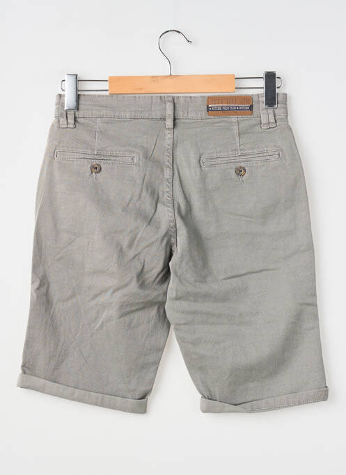 Bermuda coupe droite taille normale gris RITCHIE homme