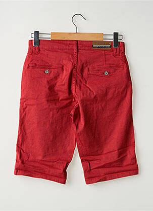 Bermuda poches taille normale rouge RITCHIE homme