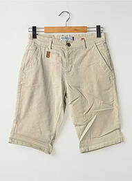 Bermuda poches taille normale beige RITCHIE homme