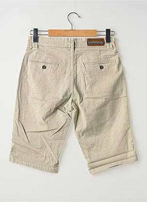 Bermuda poches taille normale beige RITCHIE homme