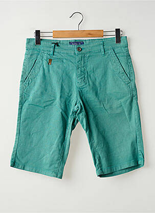 Bermuda poches taille normale vert UNION JACK homme
