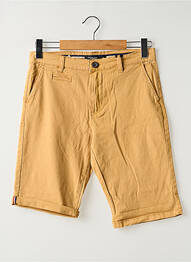 Bermuda stretch taille normale marron RITCHIE homme