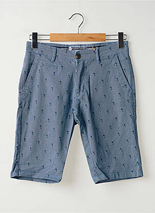 Bermuda poches taille normale bleu MAISON BLAGGIO homme